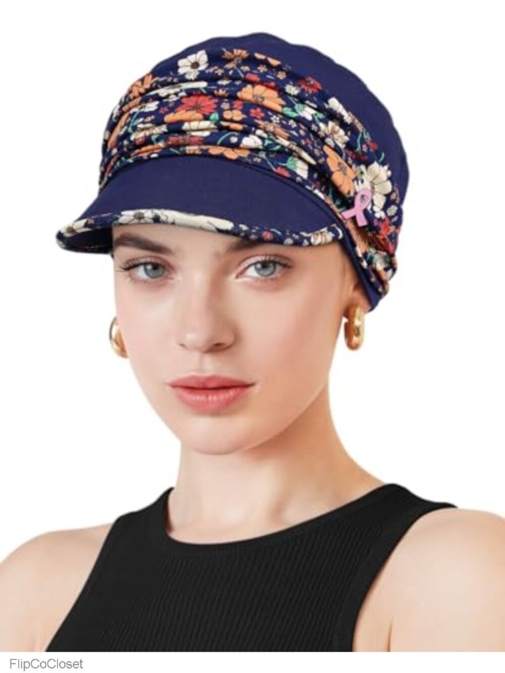 Chemo Headwear Newsboy Cap for Women Viscose Summer Hat